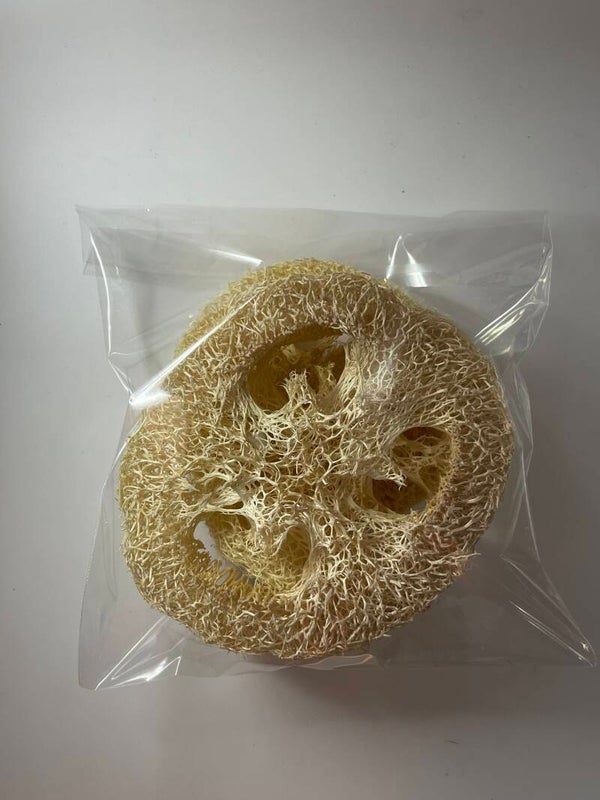 Knutselzakje Loofah Spons 3 stuks
