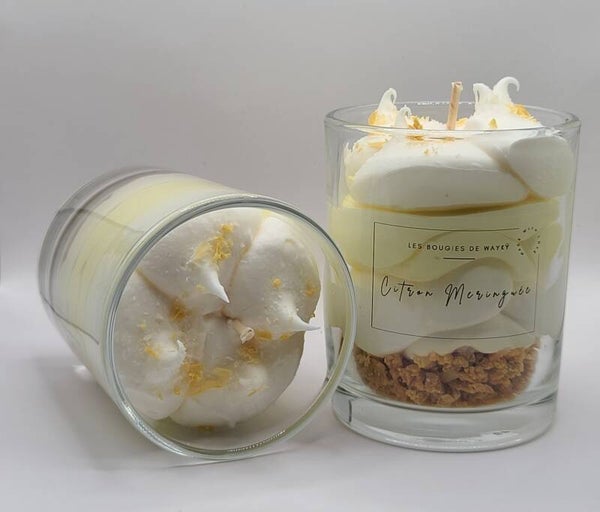 - Bougie Gourmande Citron Meringué -