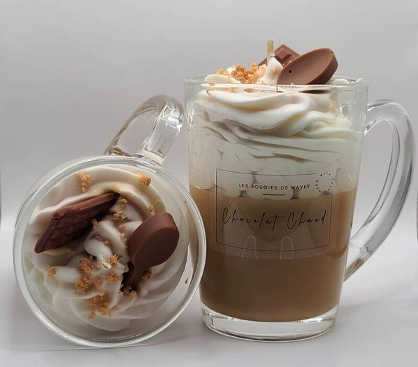 - Bougie Gourmande Chocolat Chaud -