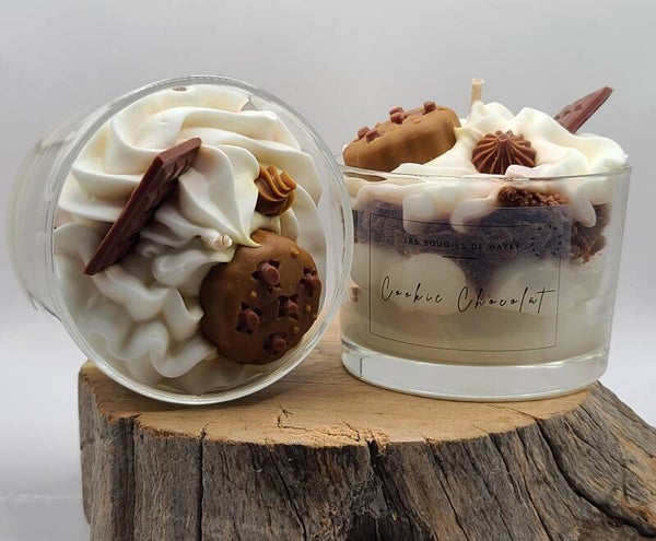 - Bougie Gourmande Cookie Chocolat -