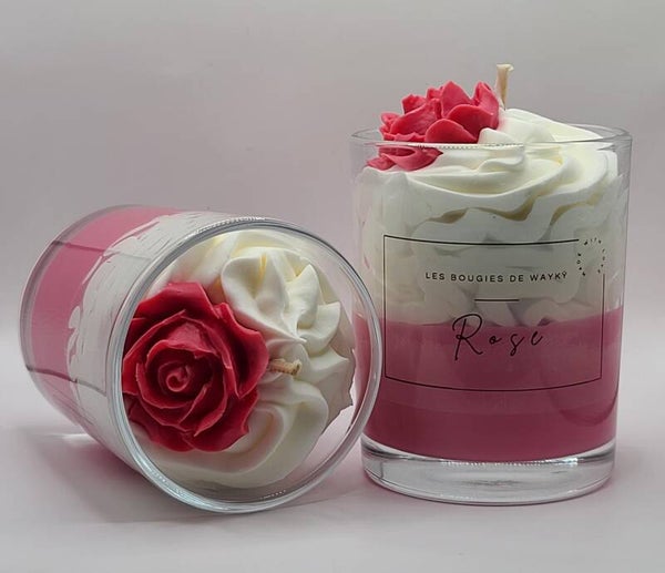 - Bougie Gourmande Rose -