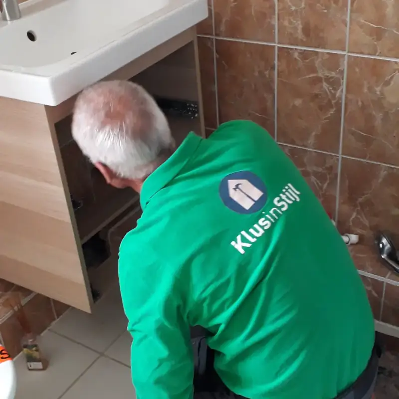 Badkamerrenovatie door Fred van Klus in Stijl