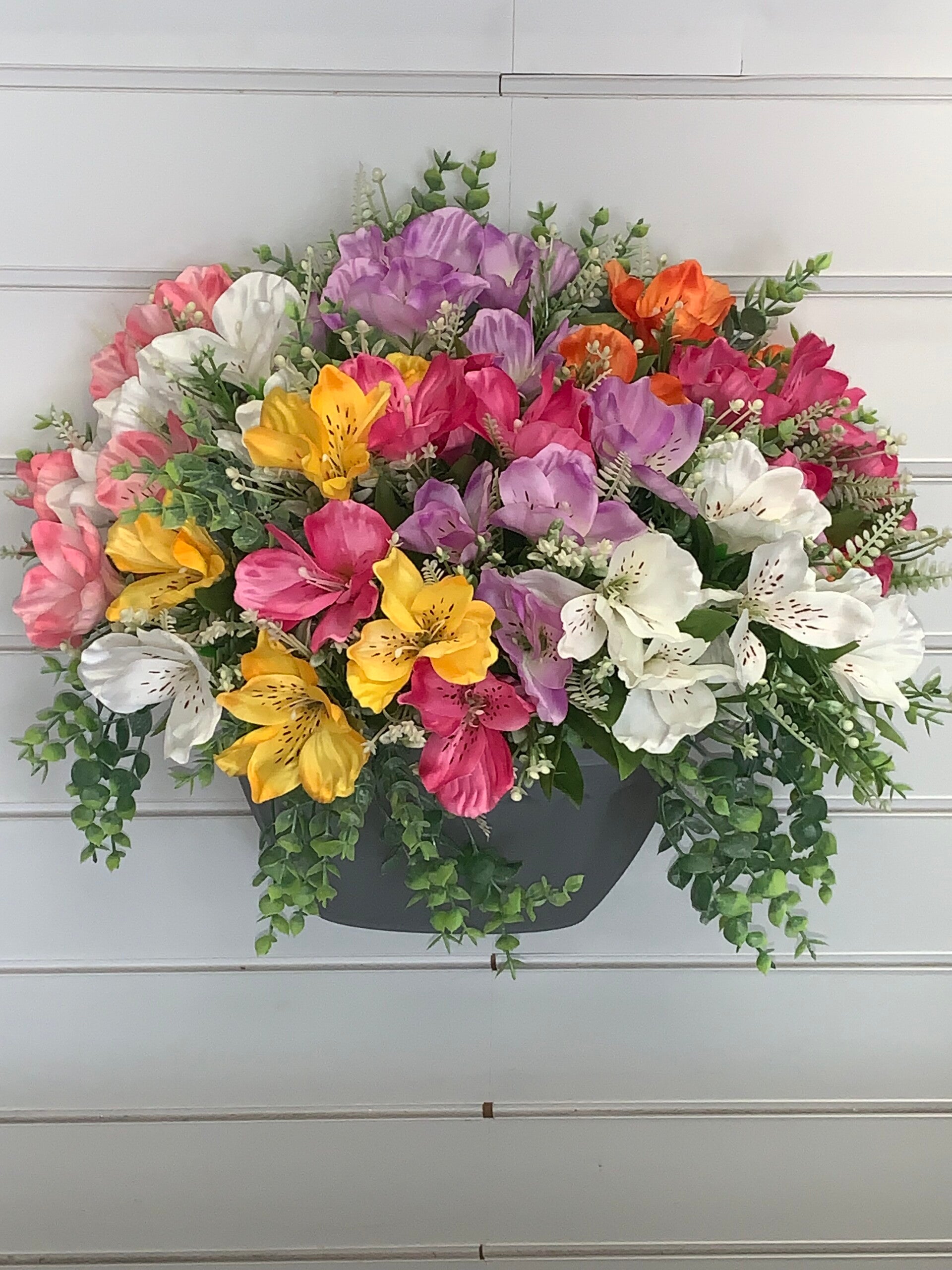 Mixed alstroemeria