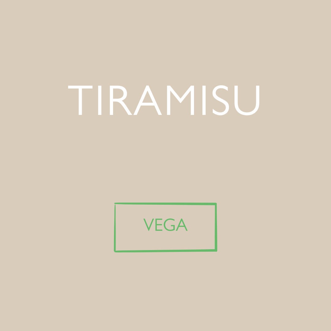 Tiramisu - per bakje voor 1 persoon