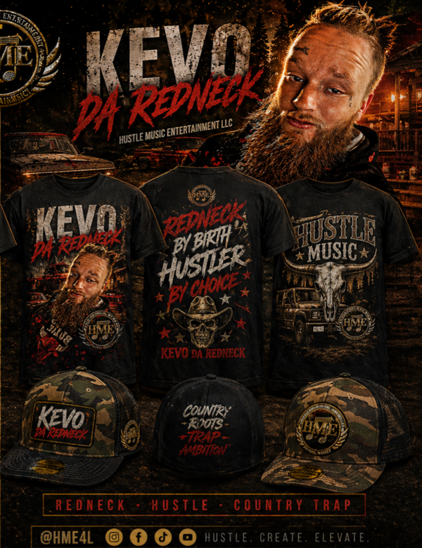Kevo Da Redneck Fitted T Shirt