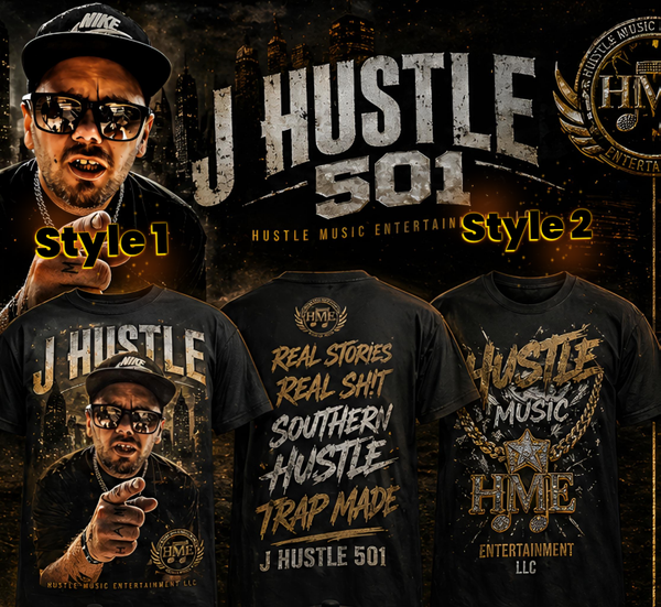 J Hustle 501 T Shirt