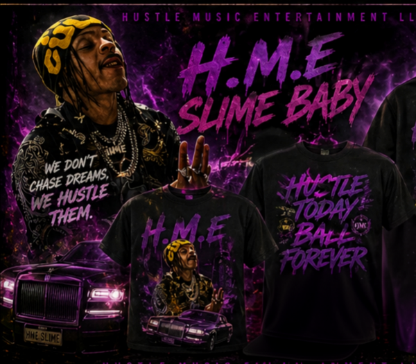 H.M.E Slime Baby Fitted T Shirt