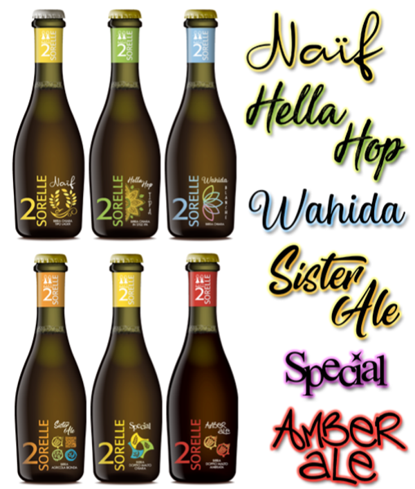 2 Sorelle SINGLE 6-PACK