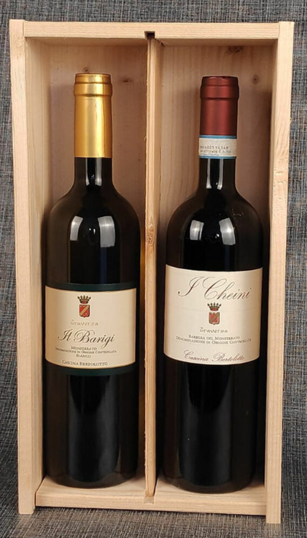 Kistje Duo Bertolotto (biologische wijnen)