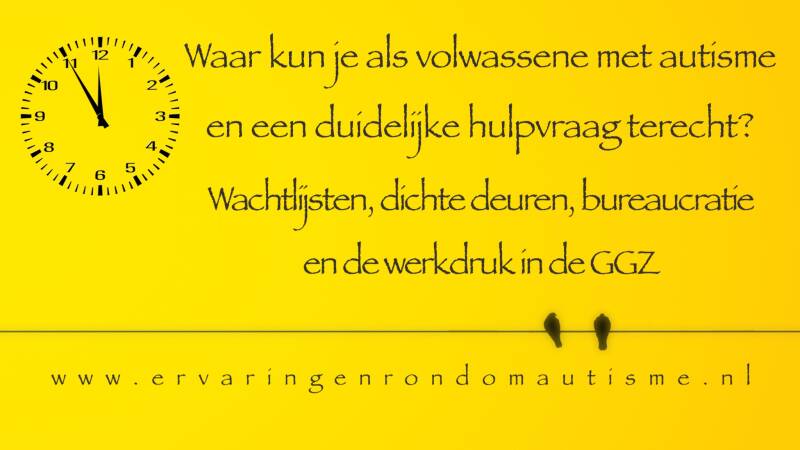 Waar kun je als volwassene met autisme en een duidelijke hulpvraag terecht? Partner relatie