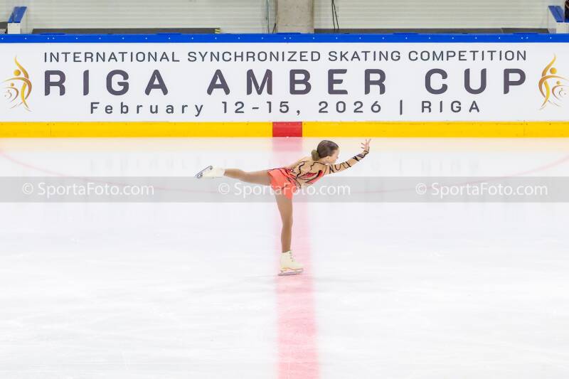 Riga Amber Cup 2026; Roberts Voskans; Figure skating; Luīze Novika; Amber skating club; Opening ceremony