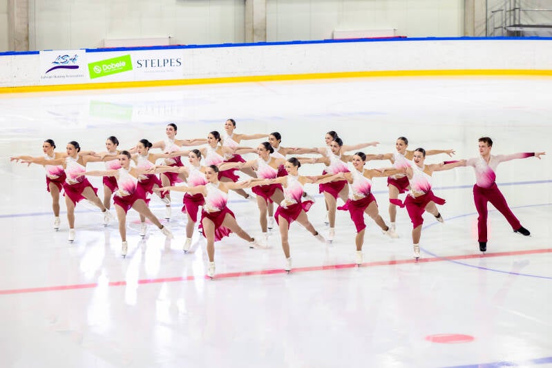Team Les Supremes; Canada;  ISU Senior; Short Program; Synchronized Skating; Roberts Voskans; Riga Amber Cup 2026;