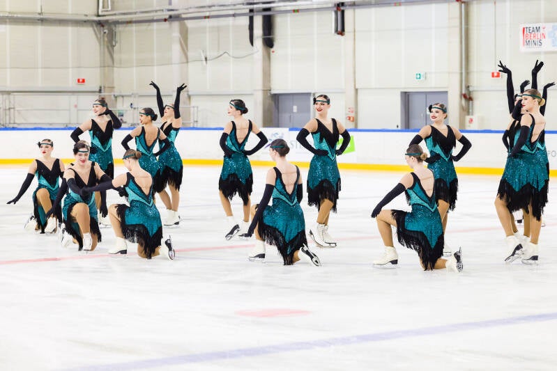 Team Starlight Elite; Switzerland; ISU Senior; Short Program; Synchronized Skating; Roberts Voskans; Riga Amber Cup 2026;