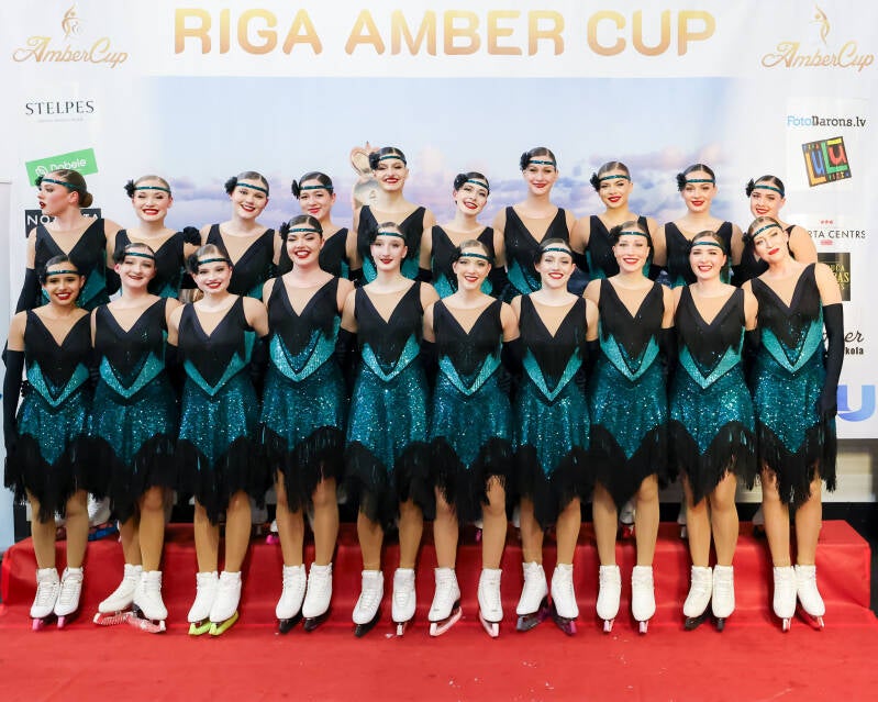 Team Starlight Elite; Switzerland; ISU Senior; Short Program; Kiss&amp;Cry; Synchronized Skating; Roberts Voskans; Riga Amber Cup 2026;