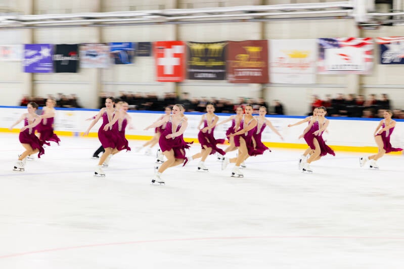 Team Skyliners; USA; ISU Senior; ISU Senior; Short Program; Synchronized Skating; Roberts Voskans; Riga Amber Cup 2026;