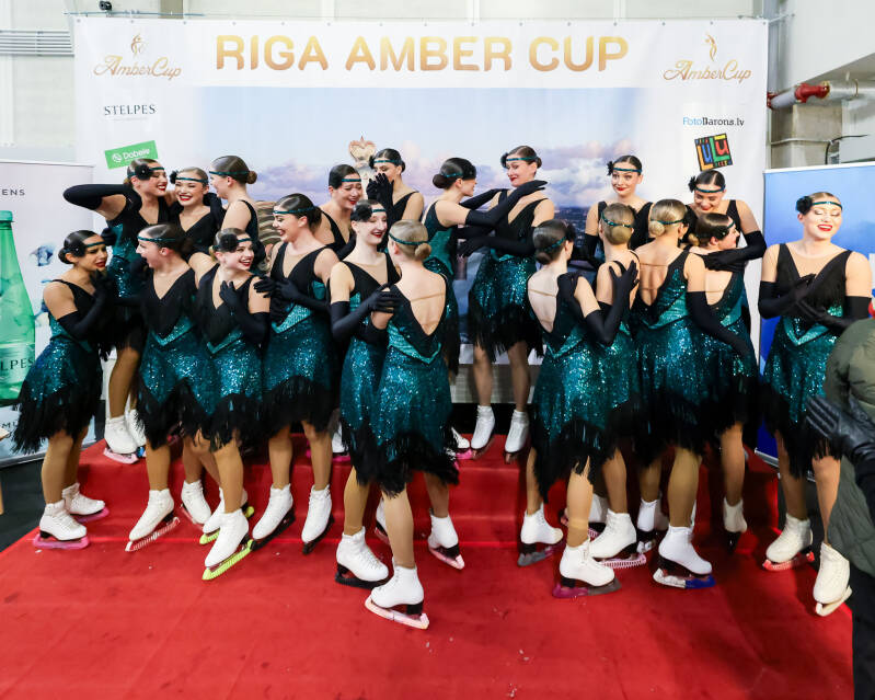 Team Starlight Elite; Switzerland; ISU Senior; Short Program; Kiss&amp;Cry; Synchronized Skating; Roberts Voskans; Riga Amber Cup 2026;