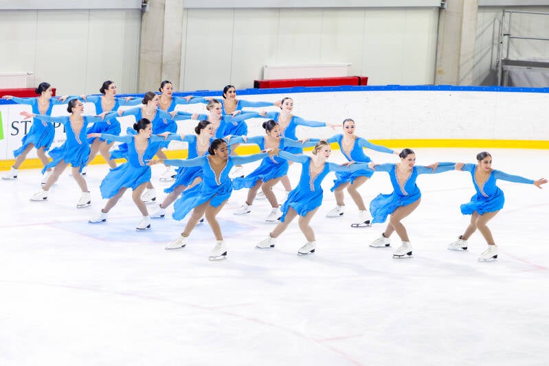 Team DC EDGE Junior; USA; Short Program; Synchronized Skating; Roberts Voskans; Riga Amber Cup 2026;