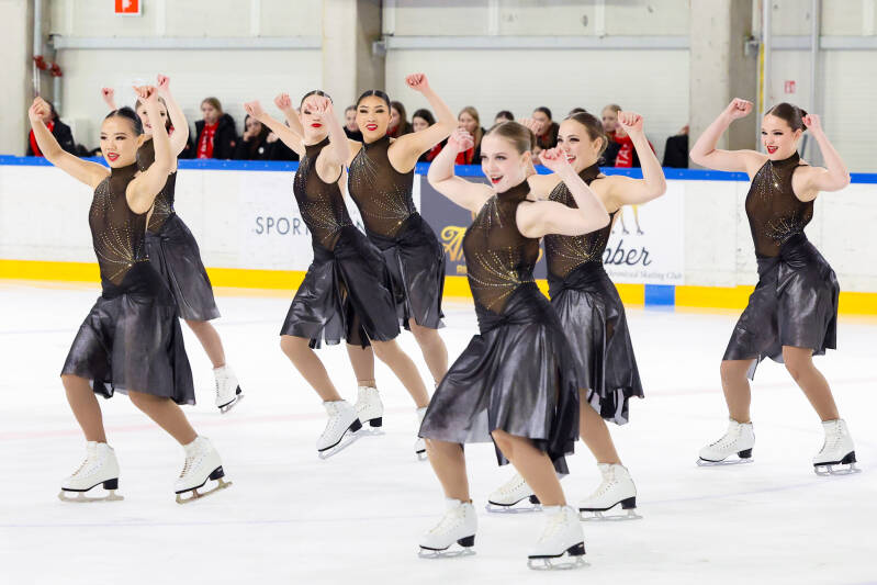 Team Ice Ignite Junior; Canada; Short Program; Synchronized Skating; Roberts Voskans; Riga Amber Cup 2026;