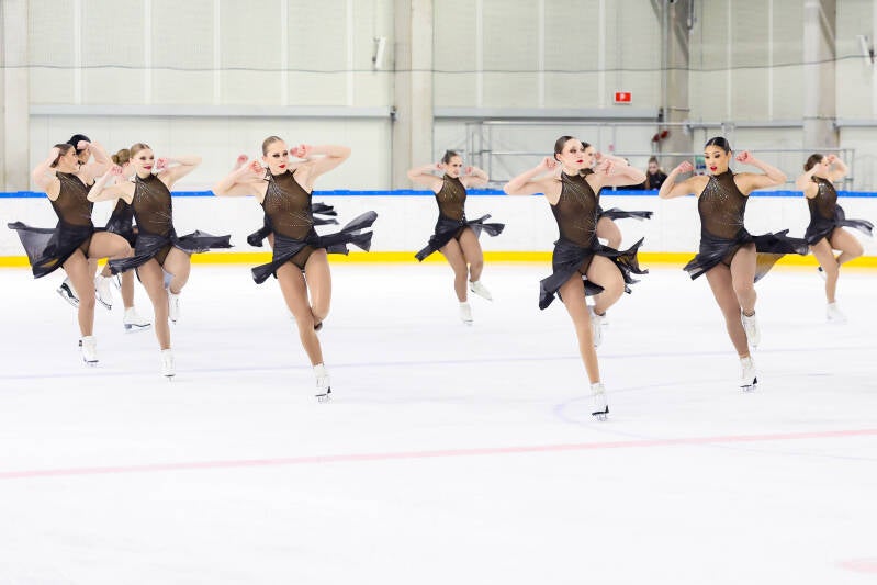 Team Ice Ignite Junior; Canada; Short Program; Synchronized Skating; Roberts Voskans; Riga Amber Cup 2026;