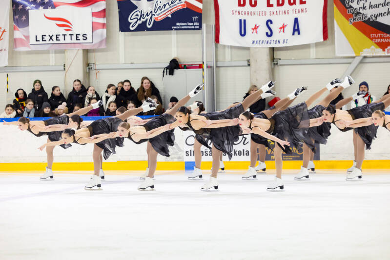 Team Ice Ignite Junior; Canada; Short Program; Synchronized Skating; Roberts Voskans; Riga Amber Cup 2026;