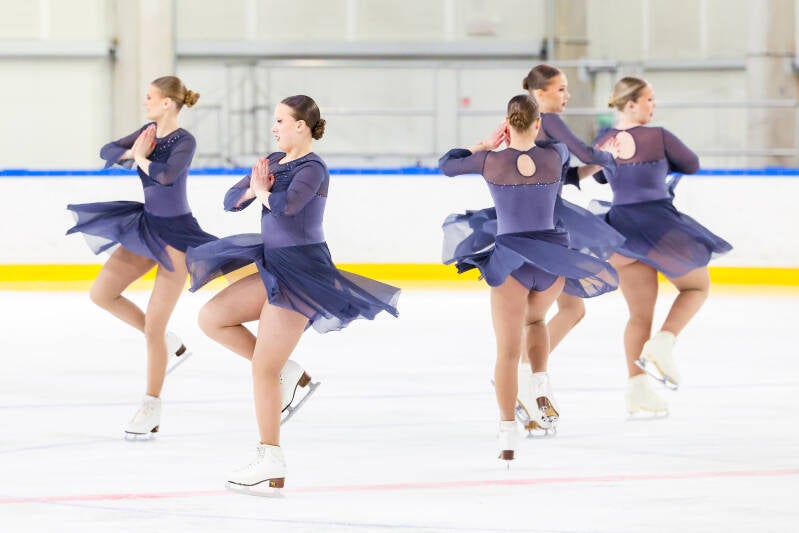 Team Estreija Junior; Finland; Short Program; Synchronized Skating; Roberts Voskans; Riga Amber Cup 2026;