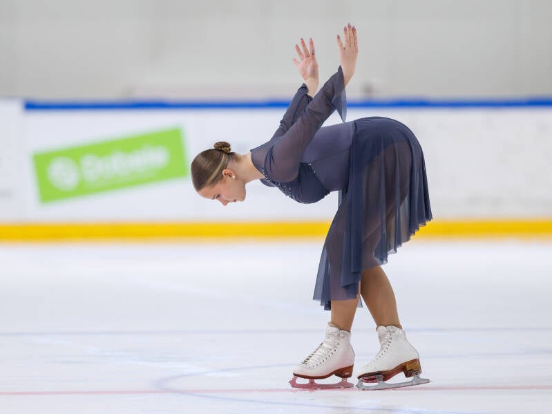 Team Estreija Junior; Finland; Short Program; Synchronized Skating; Jaime Fernández del Río; Riga Amber Cup 2026;