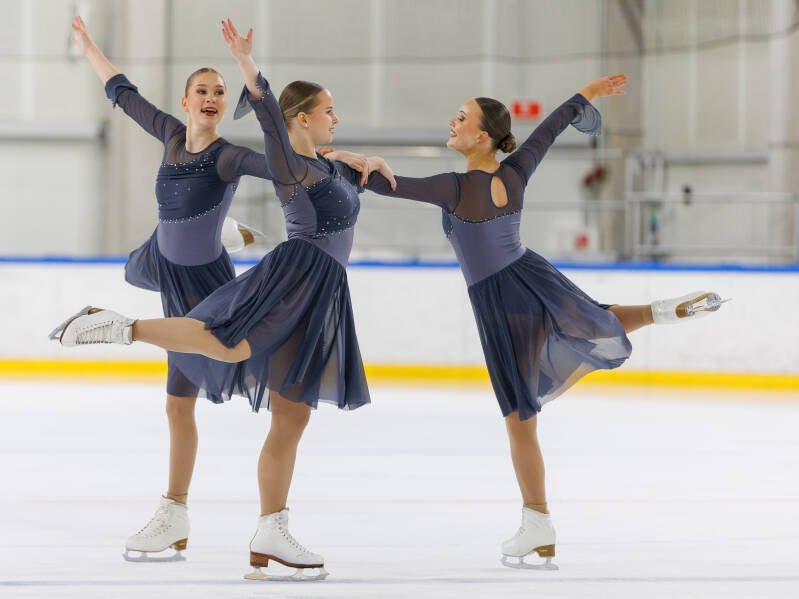 Team Estreija Junior; Finland; Short Program; Synchronized Skating; Jaime Fernández del Río; Riga Amber Cup 2026;