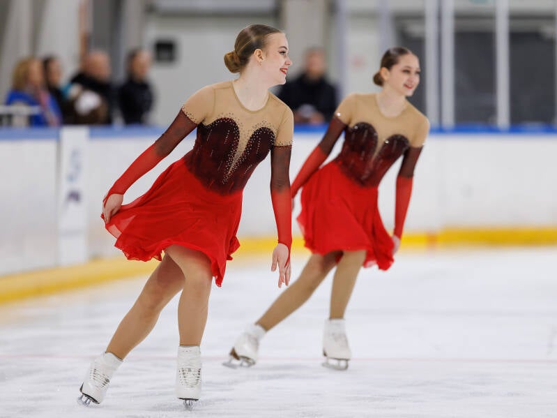 Team Diamonds Junior; Estonia; Short Program; Synchronized Skating; Jaime Fernández del Río; Riga Amber Cup 2026;