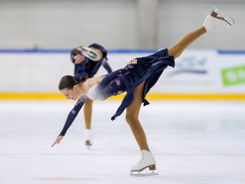 Team Starlight Novice; Switzerland; ISU Advanced Novice. Photo by Jaime Fernández del Río; Riga Amber Cup 2026