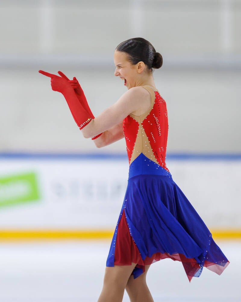 Team Filiae Aboenses; Finland;  ISU Advanced Novice. Photo by Jaime Fernández del Río; Riga Amber Cup 2026