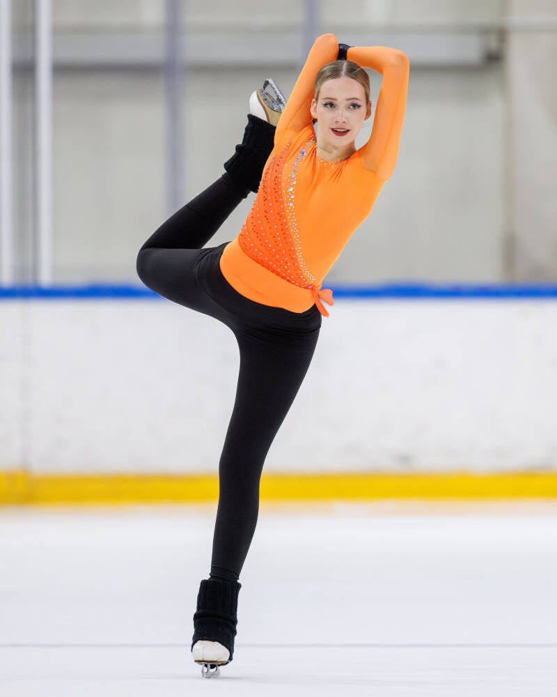  Team Diamonds Novice; Estonia; ISU Advanced Novice. Photo by Jaime Fernández del Río; Riga Amber Cup 2026