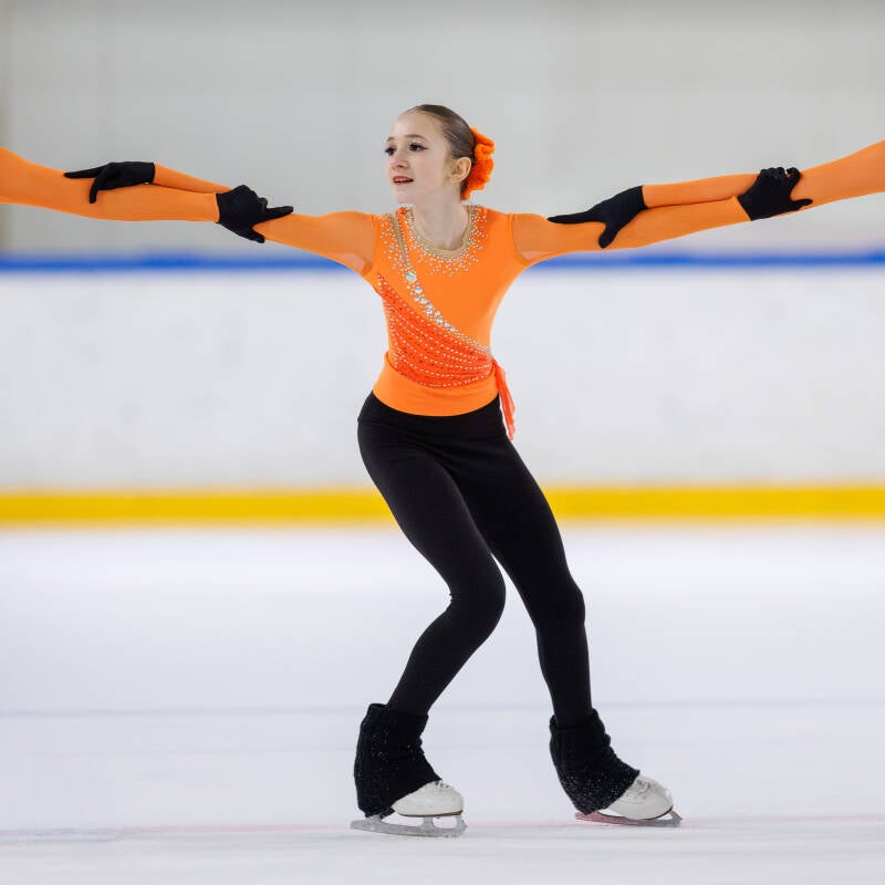 Team Diamonds Novice; Estonia; ISU Advanced Novice. Photo by Jaime Fernández del Río; Riga Amber Cup 2026