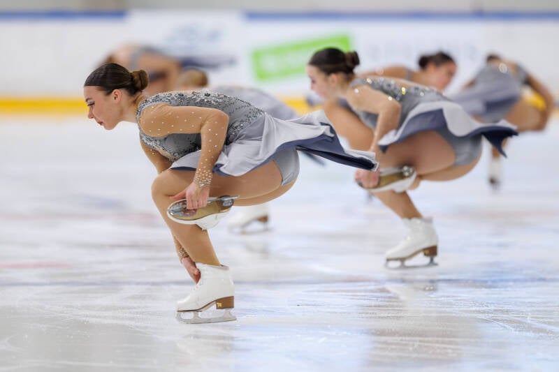Team Diamonds Junior; Estonia; ISU Junior; Free Skating. Photo by Jaime Fernández del Río; Riga Amber Cup 2026