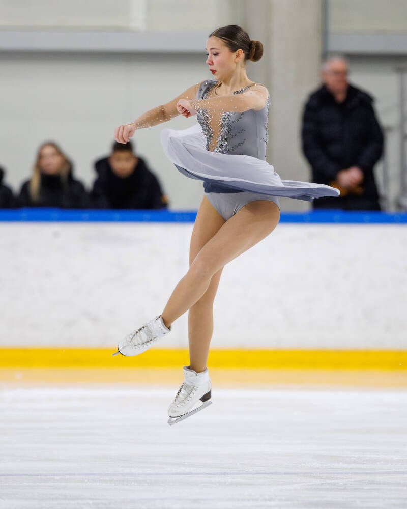 Team Diamonds Junior; Estonia; ISU Junior; Free Skating. Photo by Jaime Fernández del Río; Riga Amber Cup 2026