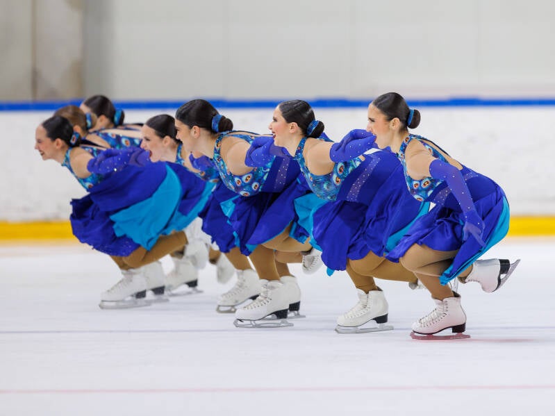 Team Starlight Junior; Switzerland; ISU Junior; Free Skating. Photo by Jaime Fernández del Río; Riga Amber Cup 2026