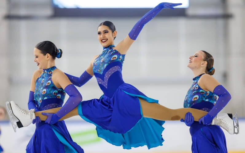 Team Starlight Junior; Switzerland; ISU Junior; Free Skating. Photo by Jaime Fernández del Río; Riga Amber Cup 2026