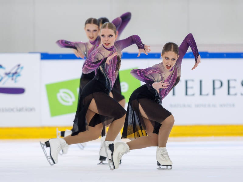 Team Ice Ignite Junior; Poland; ISU Junior; Free Skating. Photo by Jaime Fernández del Río; Riga Amber Cup 2026