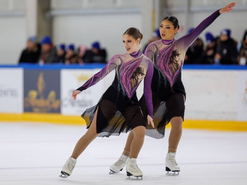 Team Ice Ignite Junior; Poland; ISU Junior; Free Skating. Photo by Jaime Fernández del Río; Riga Amber Cup 2026