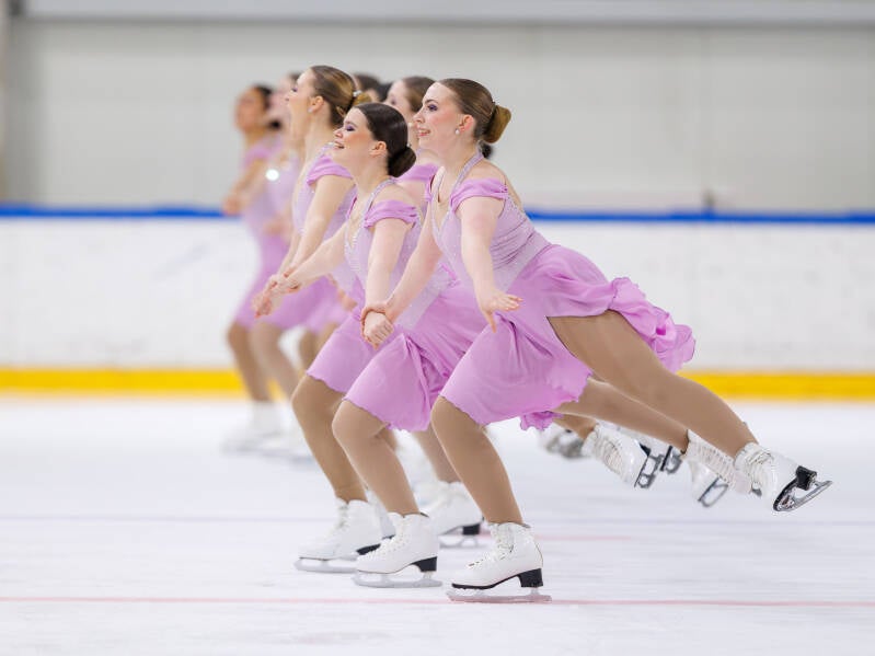 Team DC EDGE Junior; USA; ISU Junior; Free Skating. Photo by Jaime Fernández del Río; Riga Amber Cup 2026