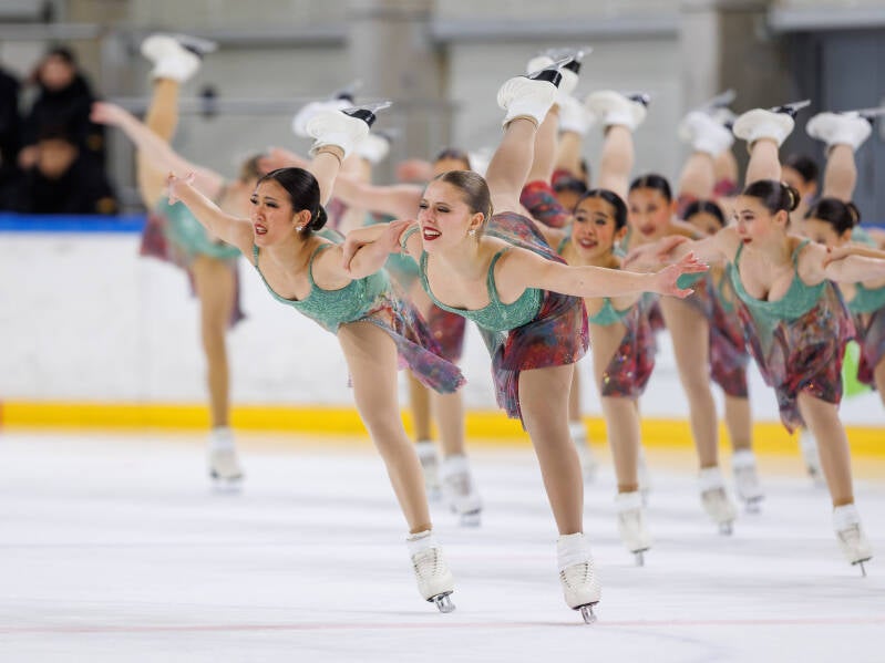 Team DC EDGE Junior; USA; ISU Junior; Free Skating. Photo by Jaime Fernández del Río; Riga Amber Cup 2026