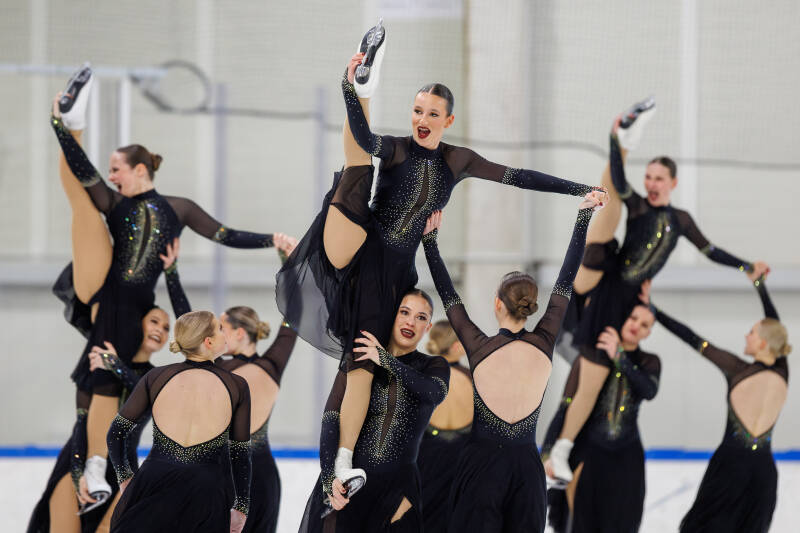Team Cool Dreams; Switzerland; ISU Senior; Free Skating. Photo by Jaime Fernández del Río; Riga Amber Cup 2026
