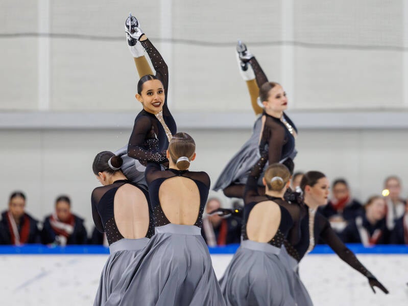 Team Starlight Elite;  Switzerland; ISU Senior; Free Skating. Photo by Jaime Fernández del Río; Riga Amber Cup 2026