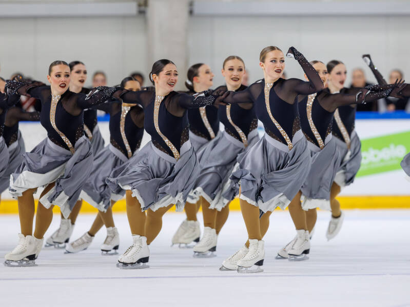 Team Starlight Elite;  Switzerland; ISU Senior; Free Skating. Photo by Jaime Fernández del Río; Riga Amber Cup 2026