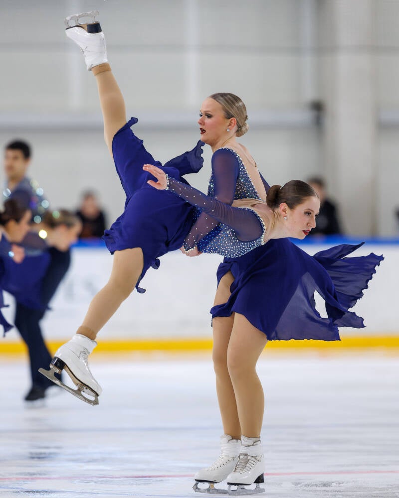 Team Skyliners; USA; ISU Senior; Free Skating. Photo by Jaime Fernández del Río; Riga Amber Cup 2026