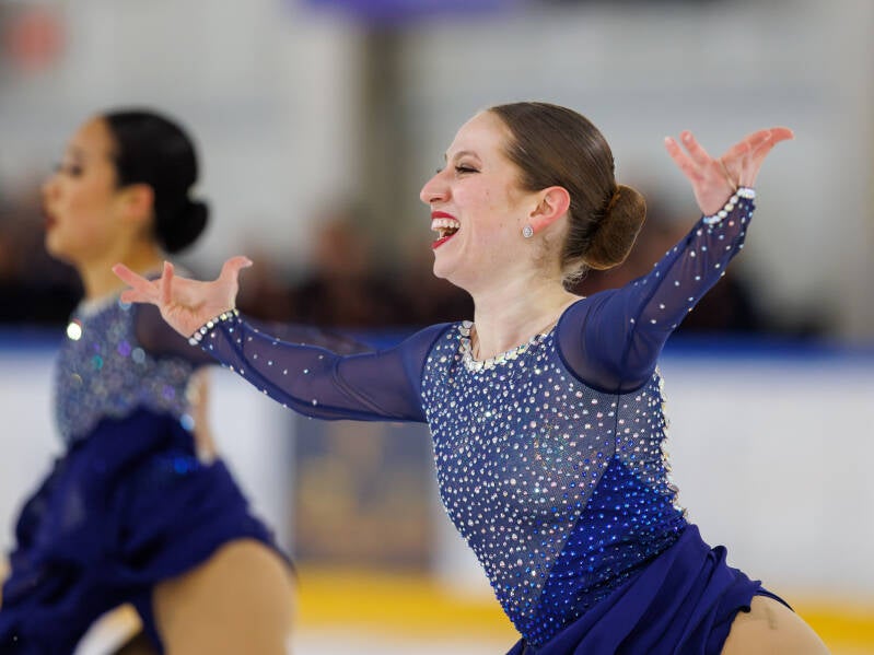 Team Skyliners; USA; ISU Senior; Free Skating. Photo by Jaime Fernández del Río; Riga Amber Cup 2026