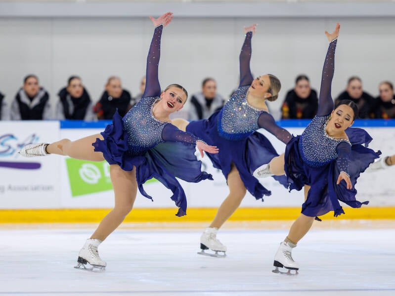 Team Skyliners; USA; ISU Senior; Free Skating. Photo by Jaime Fernández del Río; Riga Amber Cup 2026