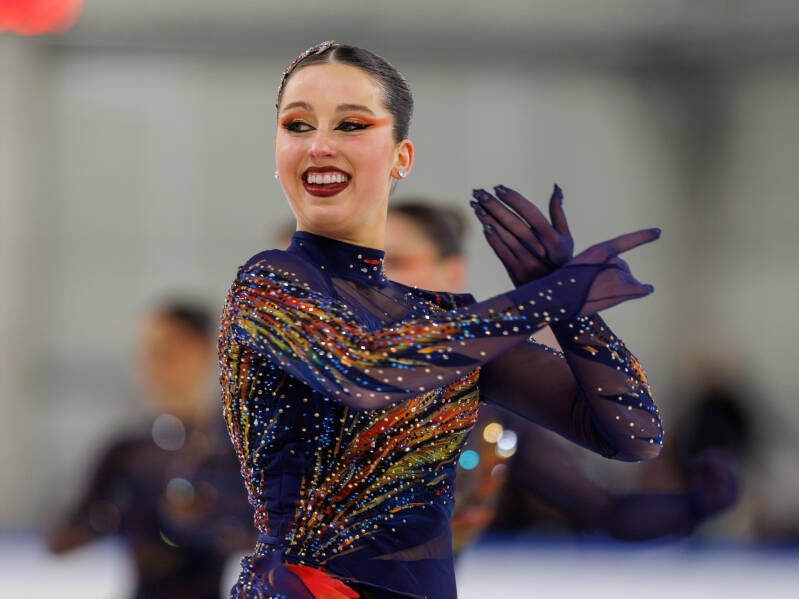 Team Les Supremes; Canada; Free Skating. Photo by Jaime Fernández del Río; Riga Amber Cup 2026