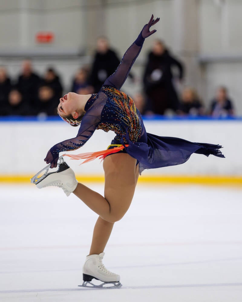Team Les Supremes; Canada; Free Skating. Photo by Jaime Fernández del Río; Riga Amber Cup 2026