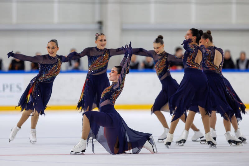 Team Les Supremes; Canada; Free Skating. Photo by Jaime Fernández del Río; Riga Amber Cup 2026