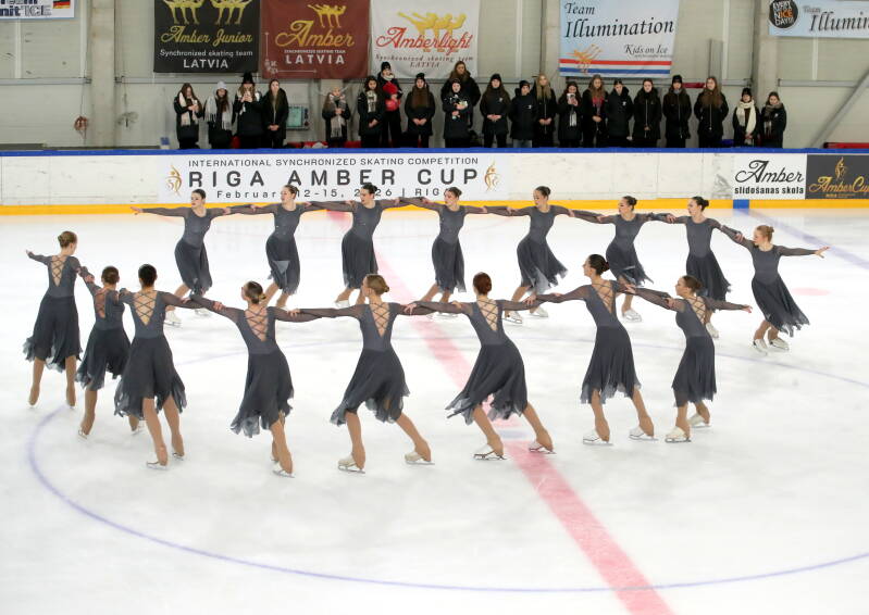 Team Ice Fire Adult; Poland; Mixed Age; Photo by Mārtiņš Aiše; Riga Amber Cup 2026